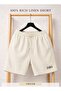 Men's Breathable 100% Rich Linen Casual Co-Ord Set - 4