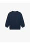 Crew Neck Basic Sweatshirt - 2