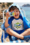 Nevavm Printed Boy's Swimsuit Set with Difference - 2