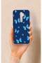 Oppo A5 2020 Compatible Blue Butterfly Pattern Silicone Case