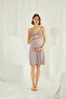 Maternity Nightgown and Robe Set with Practical Breastfeeding Features - Women's Dowry Premium Viscose Hospital Room Photo Shoot Gown - 5