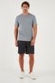 Cotton Regular Fit Crew Neck 5'Li Package t Shirt Men t Shirt 59020204S5 - 5