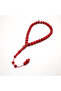Madinah Rose Rosary 33 Beads 10-12mm Red Round Prayer Beads 41g Red Cord Tassel