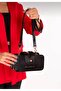 Women's Clip Closure Design Quality Hand and Shoulder Bag - 2