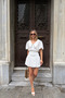 Linen Skirt and Top Set