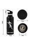 - Star printed kids backpack with stainless steel water bottle combo. - 5
