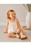 Girl's Floral Patterned Muslin 2-Piece Set (Shorts or Pants Option) - 3