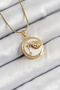 316L Steel Chain White Enamel Artistic Portrait Oyster Model Gold Color Women's Necklace