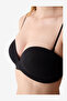 Women Pure Up Black Push Up Wired Padded Bra - 3