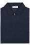 Men's Slim Fit Zippered Knitwear Polo T-Shirt Sergiano - 7