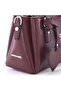 Women's Handbag with Lock Detail, Shoulder Strap, Daily Bag with Heart Charm - 3