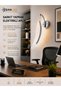Decorative 12W Indoor Chrome Case 3 Color Light Modern Wall Sconce Electric 4 Pcs - 7