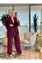 Mrw1644 Elegance Suit Burgundy - 3