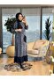 26212 Diamond Leopard Dress Black Gray - 2
