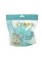 5 Pieces of Ocean Scented Soap Bath Washcloth Luxury Puffy Tulle Washcloth Bath Scrub - 7