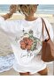 Unisex Men/Women Summer Turtle Custom Printed Oversize Cotton Crew Neck T-Shirt