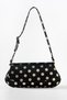Women's flap baguette handbag and shoulder bag