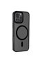 iPhone 16 Pro Case Magsafe Supported Camera Raised Silicone Matte Anti-Fingerprint Tkng - 6