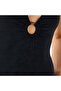 Women Textured Ring Detail Swimsuit - 4