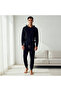 Men Pyjama with Drawstring Closure - 2