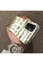 Samsung Galaxy A26 Compatible Silicone Edge Hard Back Case Couple Phone Case with Floral Pattern - 4