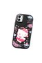 Samsung Galaxy A03 Compatible Case Camera Protector Black Silicone Couple Phone Case Kitty Pattern - 3