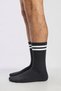 Men's 10-Pack Cotton Striped Tennis-Sports Socks - 4