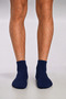 Men's 4-Pack Cotton Sole Towel Mid-Length Sports-Tennis Socks - 4