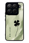Xiaomi 15Pro Sage Lucky Clover Design Glossy Phone Case