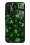 Xiaomi Redmi Note 8 Emerald Lucky Clover Design Glossy Phone Case
