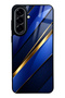 Samsung A57 Sapphire Gold Edge Design Glossy Phone Case