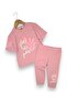 Girl's Summer Capri Leggings Set for Ages 4-5-6-7-8, Summer 2-Piece Top and Bottom Set with Capri Leggings - 2