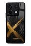 Xiaomi Redmi Note 13 Pro 5g Golden Leopard X Design Glossy Phone Case