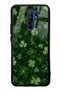 Xiaomi Redmi 9 Emerald Lucky Clover Design Glossy Phone Case