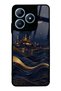 Realme C63 Golden Crescent Bosphorus Design Glossy Phone Case