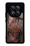 Xiaomi Redmi Note 15 Glossy Phone Case with Rosewood Ottoman Medallion Design
