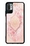 Xiaomi Redmi Note 10 5g Glossy Phone Case with Blush Ottoman Rose Design