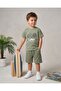Boys' Summer Gamer Printed Shorts and T-Shirt Set for Ages 2-3-4-5-6 - 2
