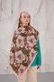 Sunshine Series Patterned Cotton Soft Shawl Women's Colorful Shawl - 2