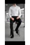 Men's Sports Linen Fabric Slimfit Cut Stretchy Lycra - 3