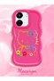 Poco C65 Compatible Case Camera Protector Red Silicone Couple Phone Case Kitty Pattern - 2