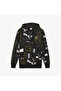 Brand Love Men's Black Hoodie - 3