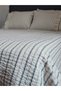 Breathable, Luxurious, Iron-Free, 100% Cotton Linen Duvet Cover Set Suitable for 4 Seasons, with 4 Pillowcases. - 4