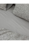 Eleonore Double Cotton Printed Sheet and Duvet Cover Set - Mint Green - 5