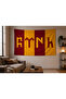 Fan Turkish Written Wall Covering Wall Tapestry 65X40, 70X100, 100X150, 140X200 - 2