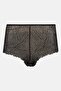 Women 3 Pieces Textured Lace Boyshort, Multicolor - 6