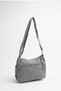 Women's Multi-Compartment Long Cross Strap Clinker Waterproof Fabric Shoulder Bag - 2