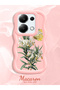 Poco M6 Pro 4g Compatible Case Camera Protector Pink Silicone Couple Phone Case Butterfly Pattern - 2