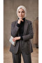 Women's Black Hijab Turtleneck - Turtleneck Long Sleeve Badi - Half Turtleneck - 6