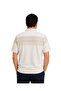 Melange Beige Polo Collar Short Sleeve Wind T-Shirt M-L-Xl-2Xl - 3